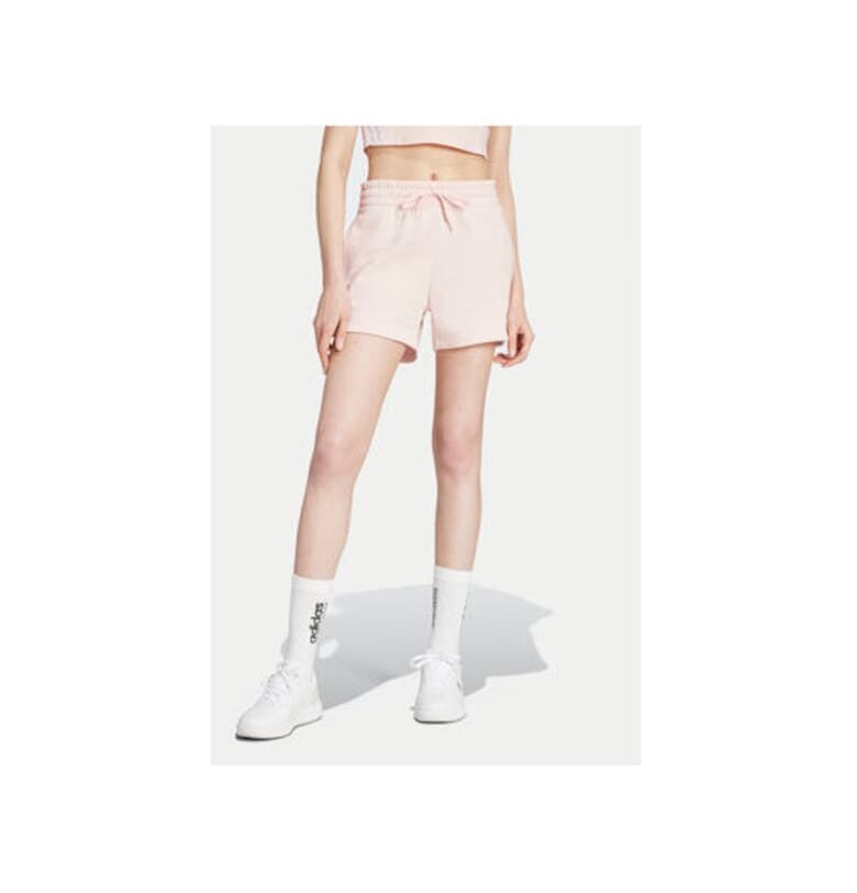 Дамски шорти -  303900212 - Памук/Рециклиран полиестер - Розов - Розово adidas