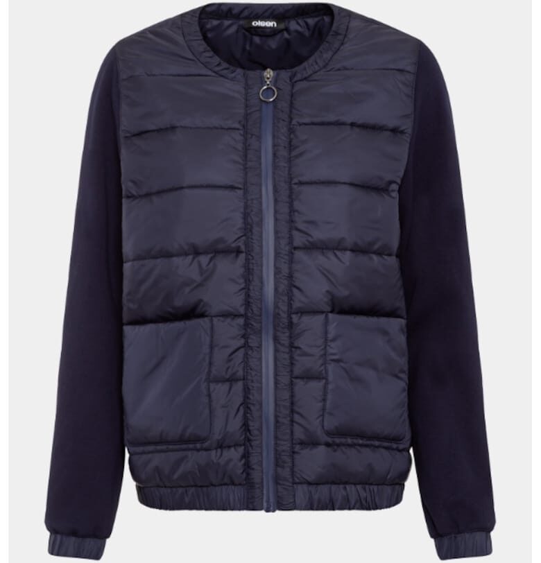 Дамско бомбър яке -  303032586 - Полиестер - Тъмносин Olsen