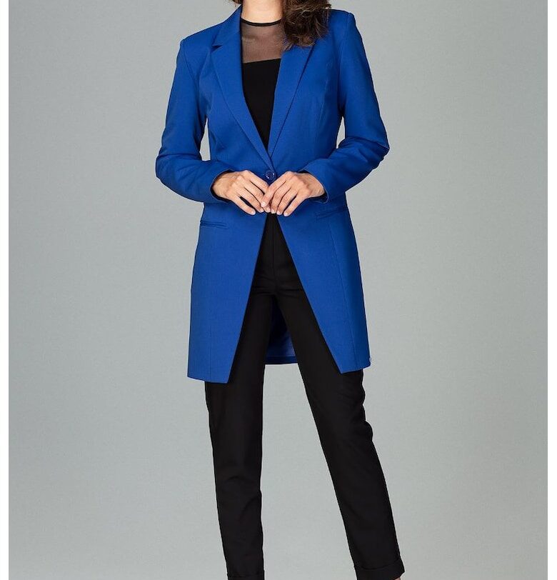 Дамско дълго яке  Javonte - Тъмносин Lenitif