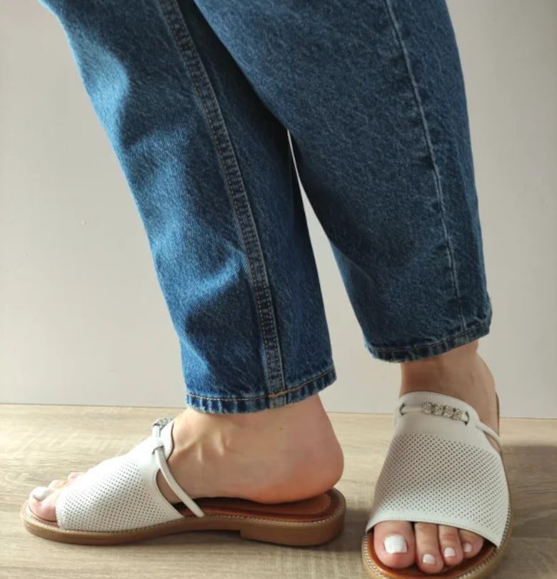 Дамско ежедневно сабо  11007 бял DOGATI