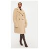 Дамско кожено палто - Ринасименто - 304907074 - Полиестер - Бежов - Бежов Rinascimento