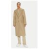 Дамско палто - 2-ри ден - 304474231 - Полиестер/Вълна - Бежово - Бежов 2ndday