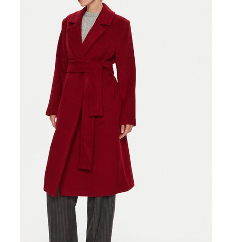 Дамско палто - 2-ри ден - 304474460 - Вълна/Полиестер - Черно - Черен 2ndday