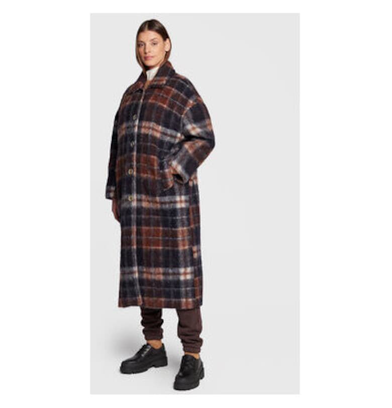 Дамско палто -  302045396 - Вълна - ML INTL - Син American Vintage