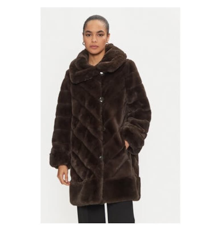 Дамско палто -  304217265 - Полиестер - Кафяв JOSEPH RIBKOFF