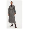 Дамско палто -  304524806 - Полиестер - Сиво - Сив Oui