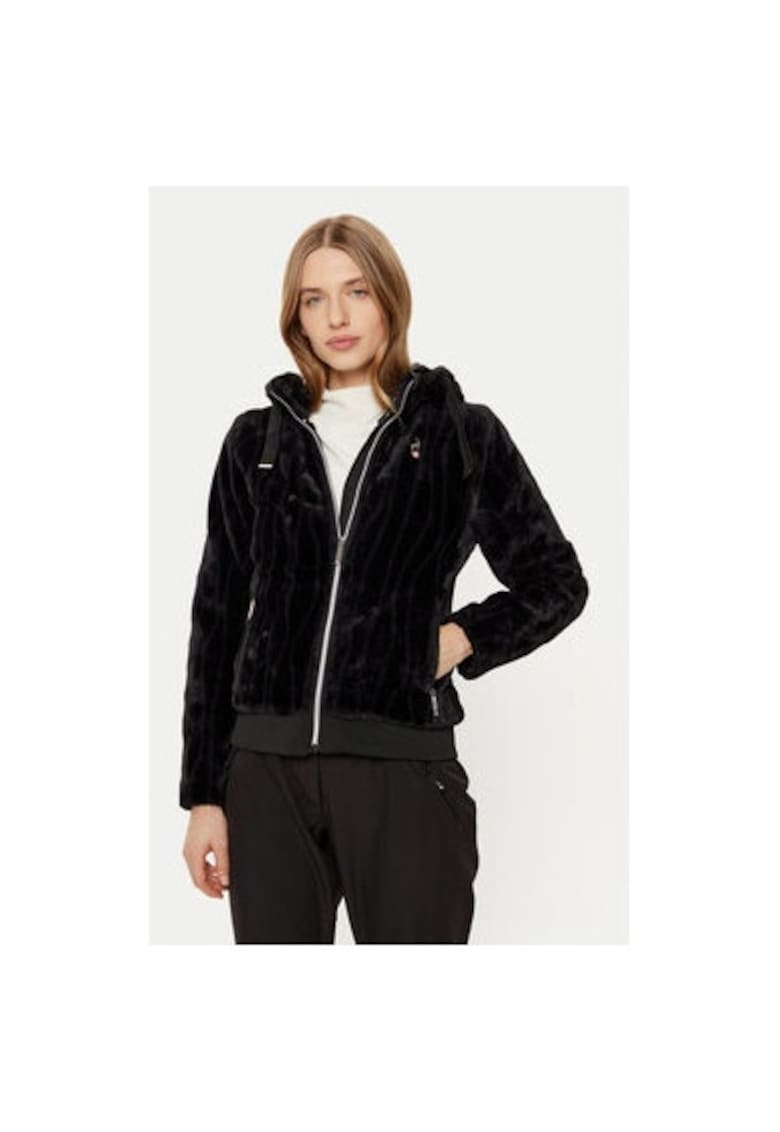 Дамско палто - 304554971 - Полиестер - Черно - Черен Aulp