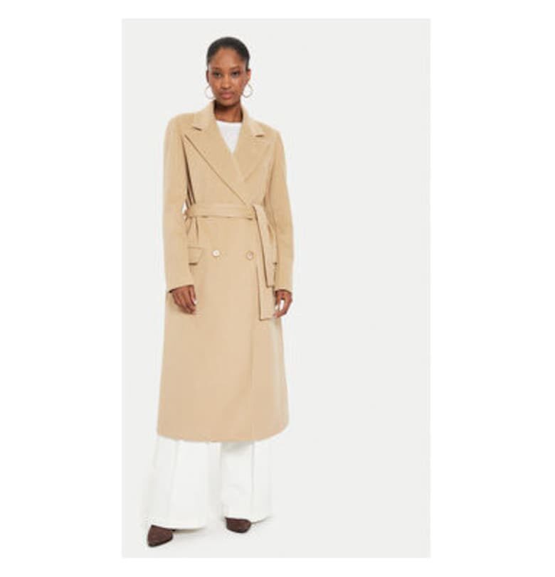 Дамско палто -  304609886 - Полиестер - Бежов - Бежов Rinascimento