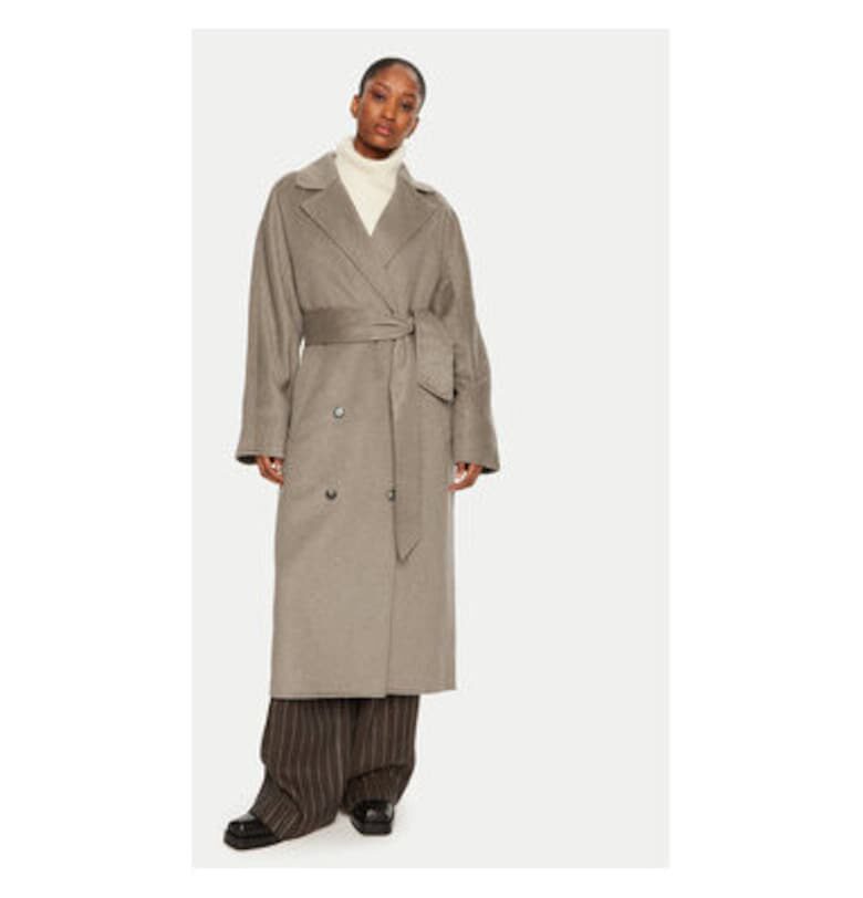 Дамско палто -  304750069 - Вълна/Полиестер - Бежово - Бежов Day Birger