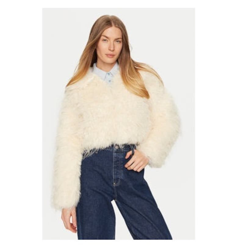 Дамско палто -  304886898 - Полиестер - Бежов - Бежов Eleh