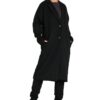 Дамско палто M1111 -  Полиестер - Черно - Един размер Figl