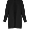 Дамско палто M551 -  Полиестер/Вискоза - Черно Figl