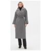 Дамско палто - Айви Дъб - 303365349 - Вълна/Полиамид - Сиво - Сив IVY OAK