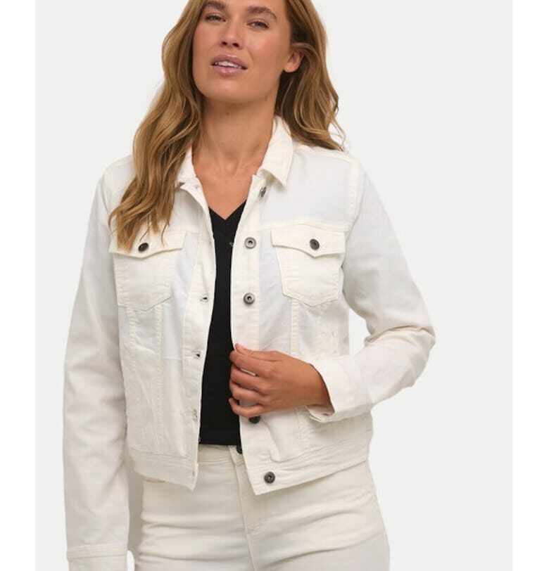 Дамско сако  582043 - Екрю - Памук kaffe