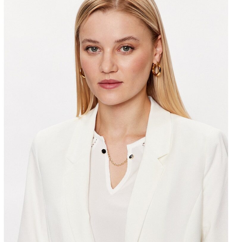 Дамско сако -  Полиестер - Екрю Naf Naf