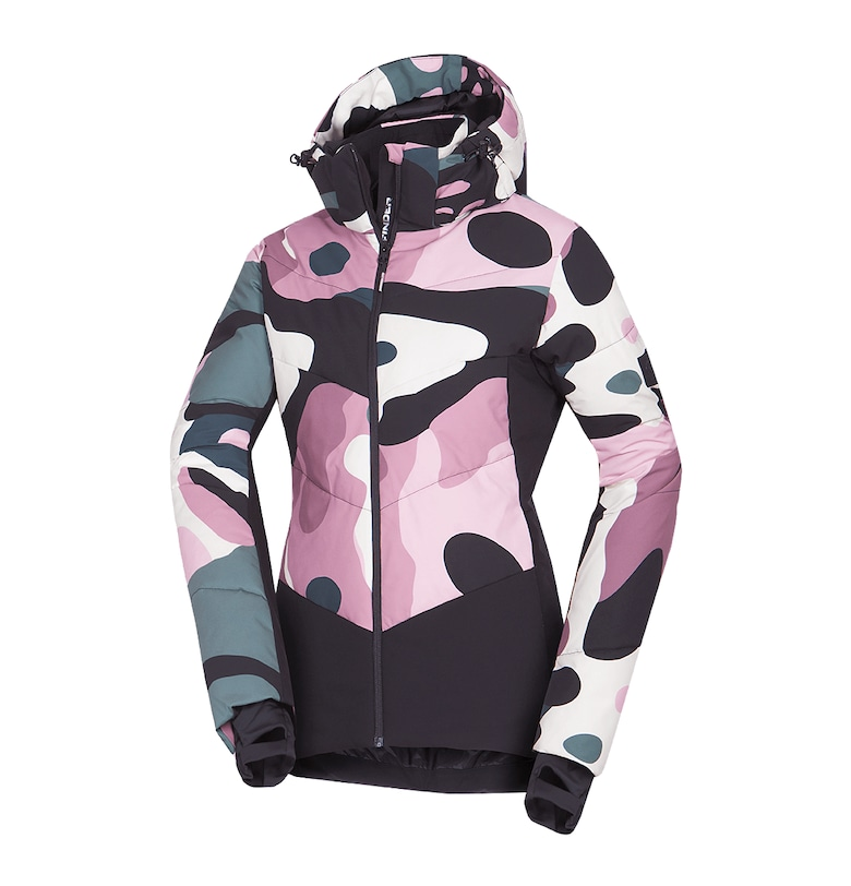Дамско ски яке 2L 10K/10K Kayleigh alloverprint - Многоцветен NORTHFINDER