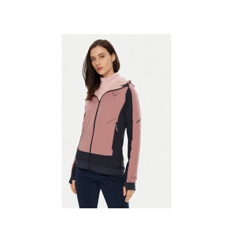 Дамско ски яке -  304106101 - Полиамид - Розово - Розово Dynafit