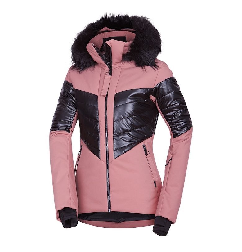 Дамско ски яке Maddison - Черен/Розово NORTHFINDER