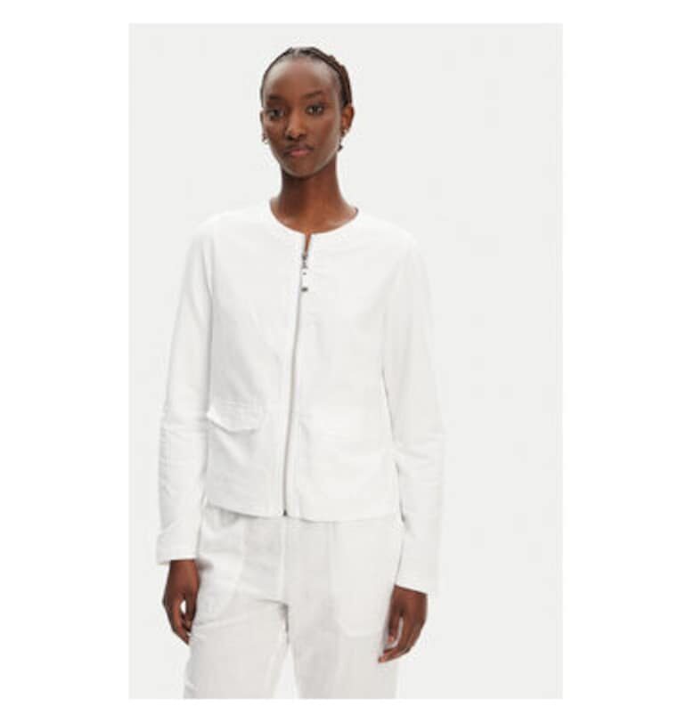 Дамско яке  11201653 - Памук/Лен - Бяло - Бял Olsen