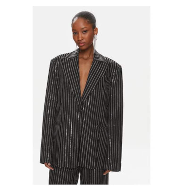 Дамско яке  112029100 - Памук - Черно - Черен ROTATE