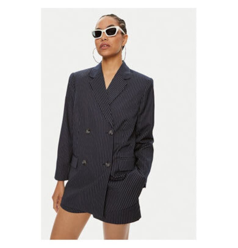 Дамско яке - 2-ри ден - 304354205 - Полиестер/Вискоза - Син - Син 2ndday