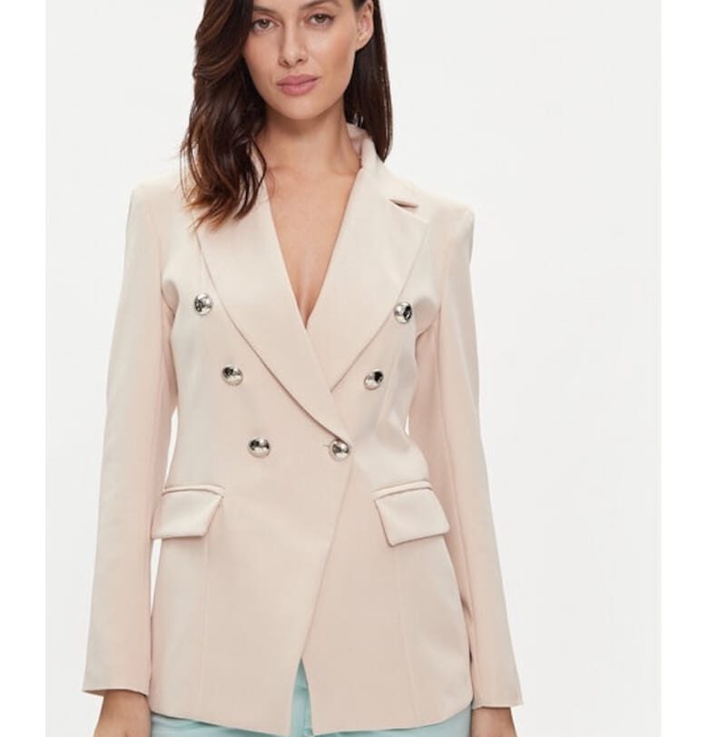 Дамско яке -  20817 - Бежово - Полиестер - Бежов MARYLEY