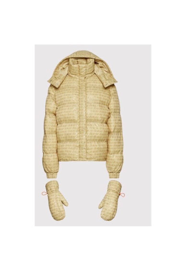 Дамско яке - 209821598 - Найлон - Бежов - Бежов ROTATE