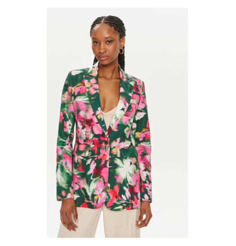 Дамско яке  241-VOCHA.F - Памук - Зелен - Зелен Morgan