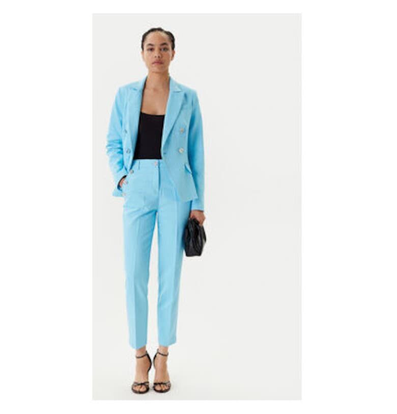 Дамско яке  251-VPKY.F - Памук/Полиестер - Тюркоазено Morgan