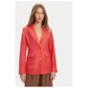 Дамско яке  25BVDW036 - Лиосел/Външен - Червено - Червен United Colors of Benetton