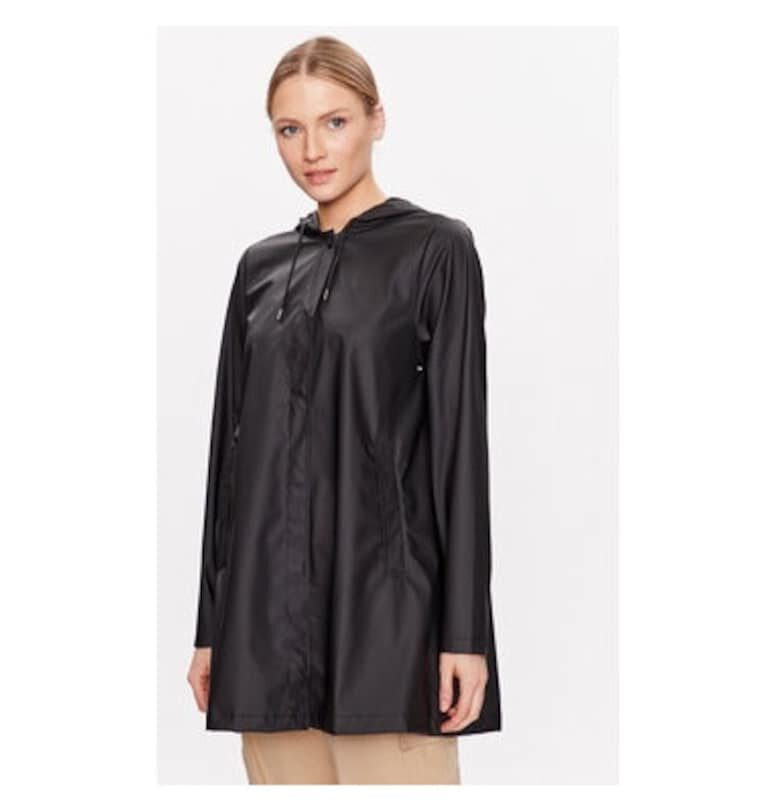 Дамско яке -  301669623 - Полиестер - Черно - Черен Rains