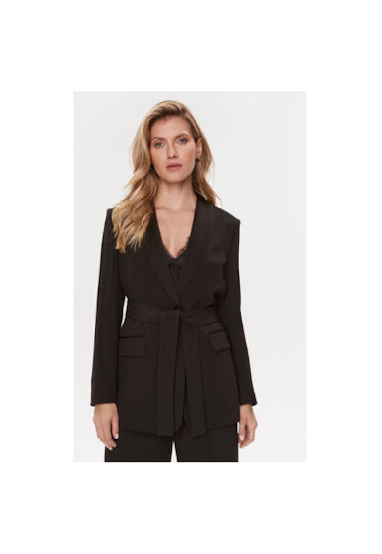 Дамско яке - 302896837 - Ацетат/Вискоза - Черно - Черен BOSS