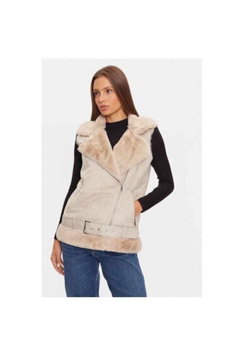 Дамско яке - 303348175 - Полиестер - Сив - Сив BRAVE SOUL