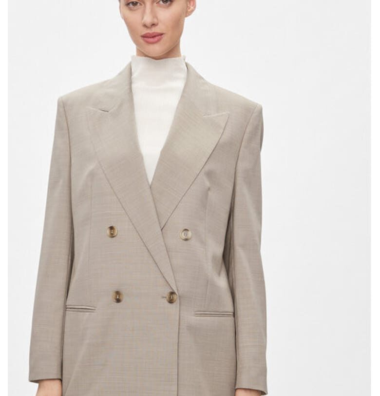 Дамско яке -  303659936 - Вълна - Бежово BOSS