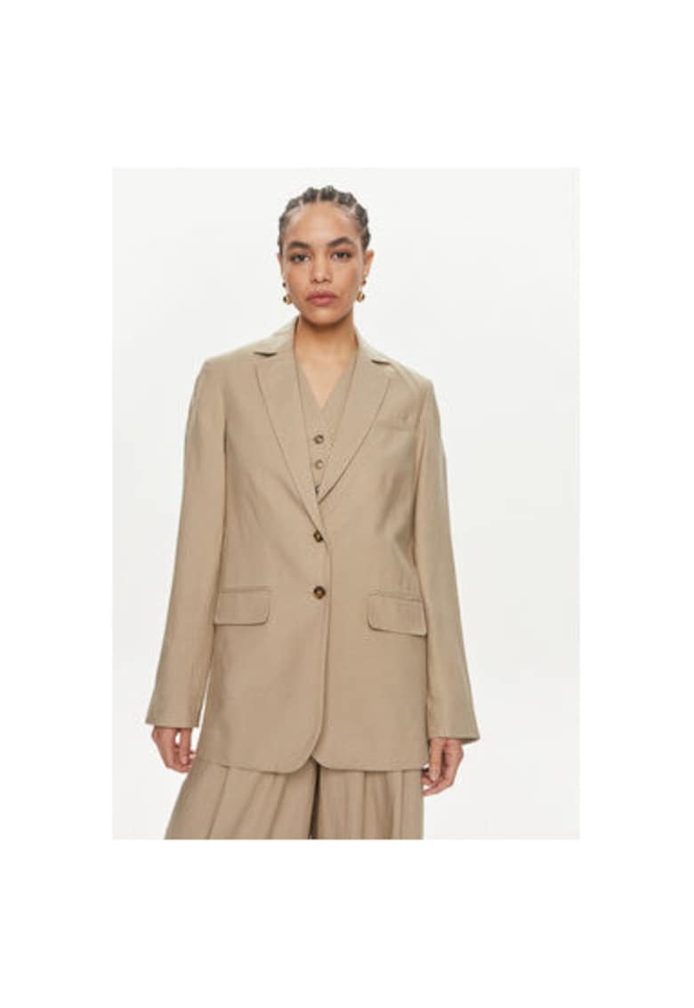 Дамско яке - 303702786 - Вискоза/Лен - Бежово - Бежов Birgitte Herskind