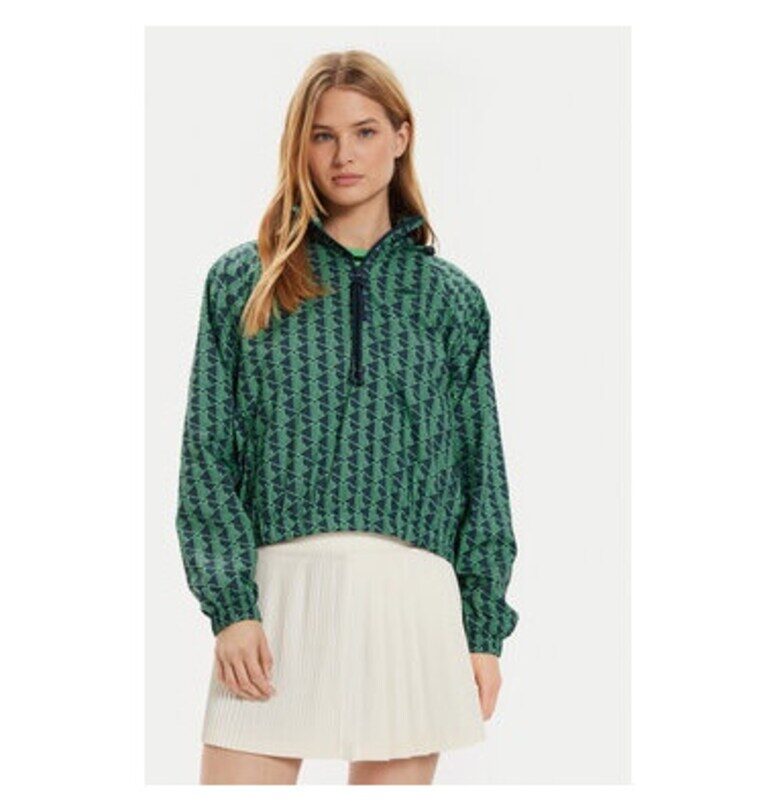 Дамско яке -  303712891 - Полиестер - Зелено - Зелен Lacoste