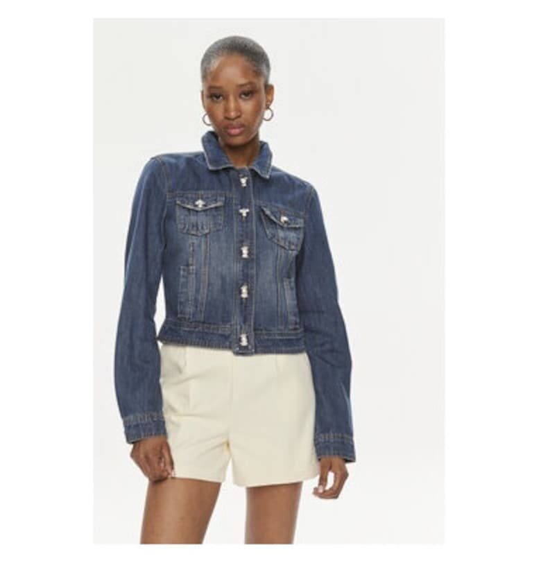 Дамско яке -  303919290 - Памук/Полиестер - Син - Син Morgan