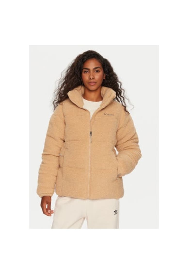 Дамско яке - 303982720 - Полиестер - Бежов - Бежов Columbia