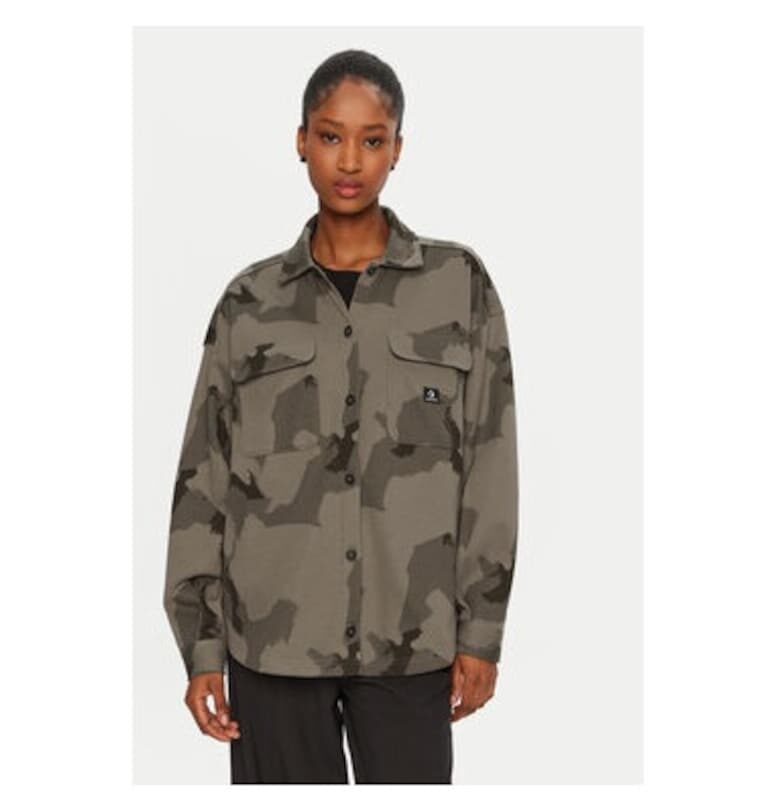 Дамско яке -  304038150 - Памук - Бежов - Бежов Converse