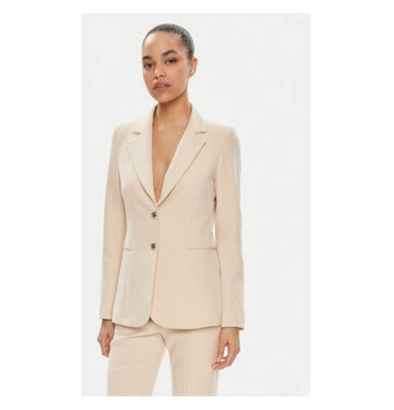 Дамско яке -  304277665 - Полиестер - L INTL - Бежово Rinascimento