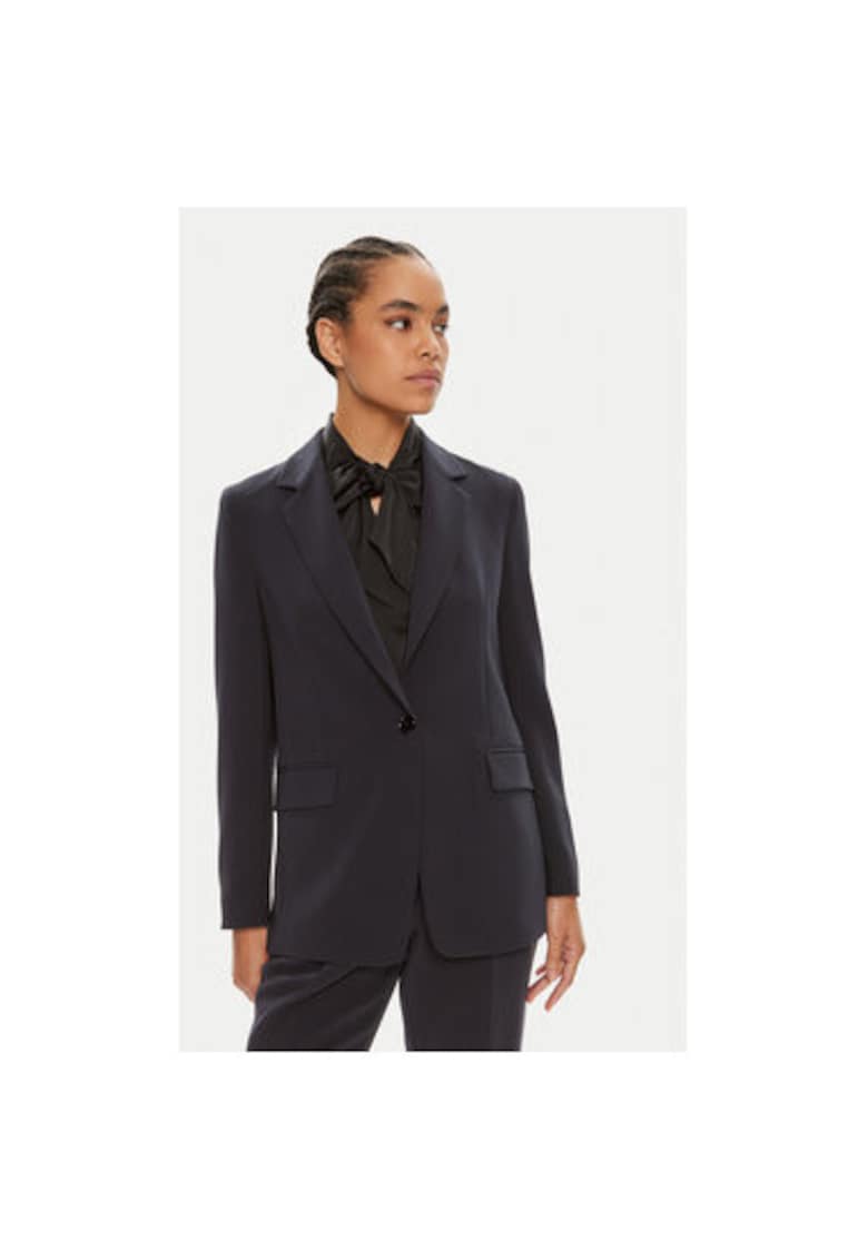 Дамско яке - 304437571 - Ацетат/Полиестер - Син - Син BOSS