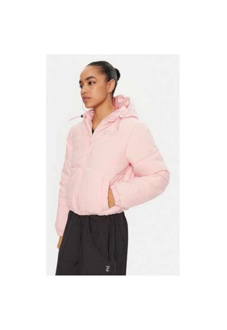 Дамско яке - 304461736 - Полиестер - Розов - Розово Juicy Couture