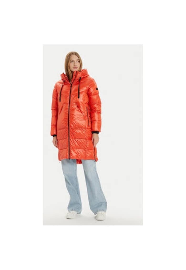 Дамско яке - 304474286 - Полиамид - Оранжев - Оранжев FriedaFreddies