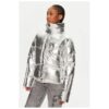 Дамско яке -  304474842 - Полиуретан - Сребристо - Сребрист FriedaFreddies