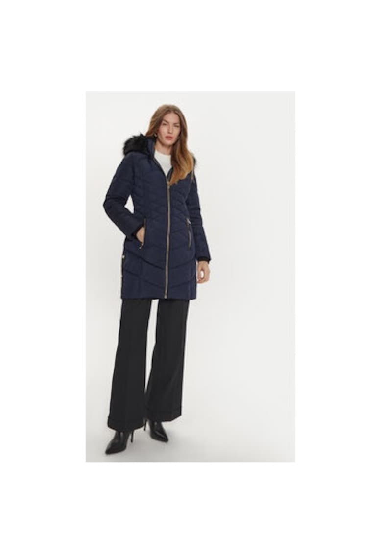 Дамско яке - 304479854 - Полиестер - Син - Син Morgan