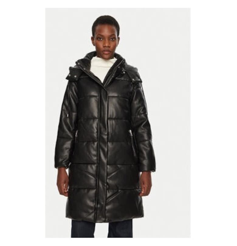 Дамско яке -  304485220 - Екокожа - Черно Morgan