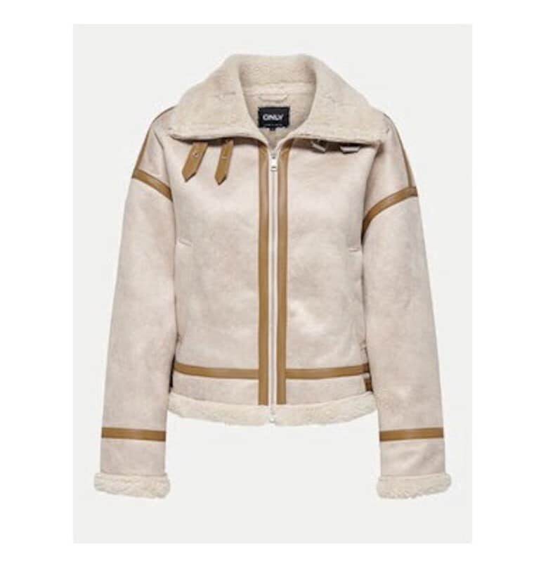 Дамско яке -  304494123 - Полиестер - Бежов - Бежов Only