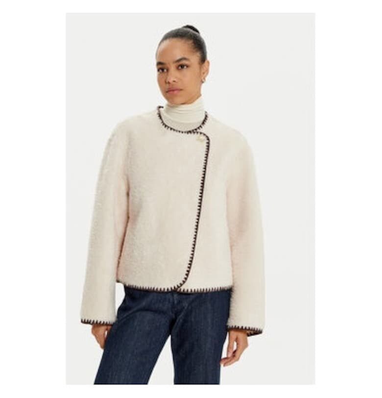 Дамско яке -  304525384 - Полиестер - Бежов - Бежов Oui