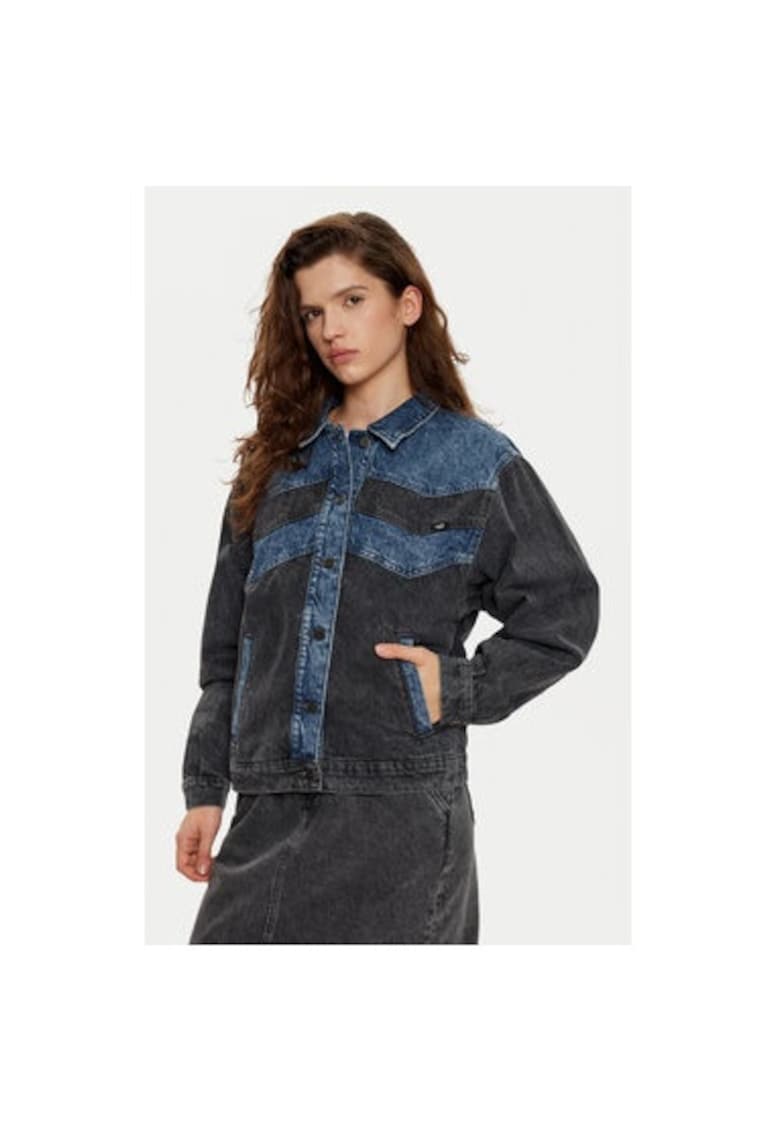 Дамско яке - 304557040 - Памук - Сив - Сив Mustang