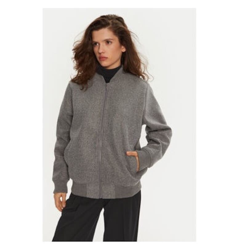 Дамско яке -  304578304 - Полиестер - Сив - Сив BRAVE SOUL